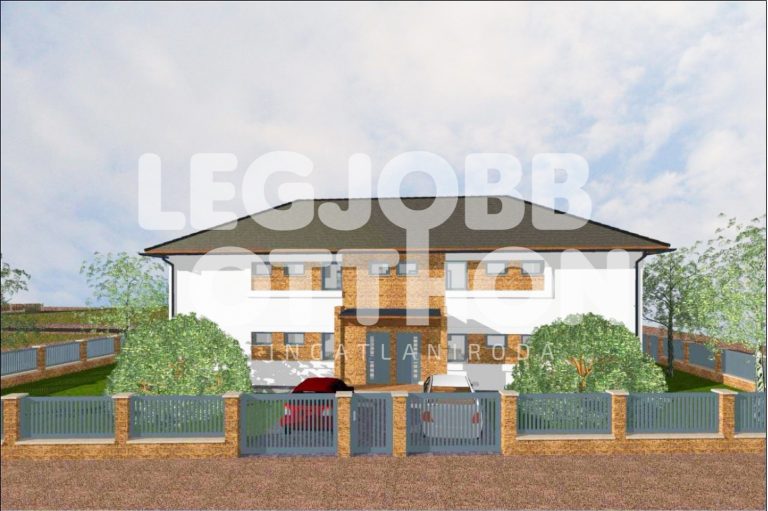 Eladó 1 + 3 félszobás újépítésű 1. emeleti teraszos lakás Cegléden