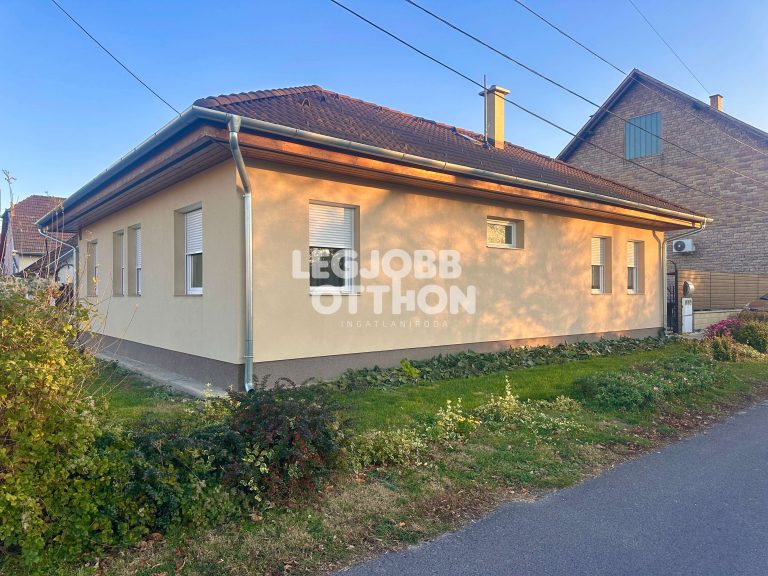 Eladó 2019-ben épült csodaszép könnyűszerkezetes ház Cegléden a Mező u. környékén