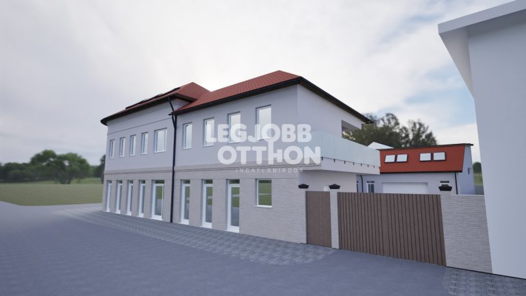 Eladó új építésű 1. emeleti irodahelyiség Cegléden