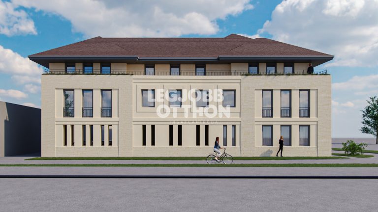 Eladó kiváló elhelyezkedésű 2. emeleti újépítésű teraszos lakás Cegléden (13.)