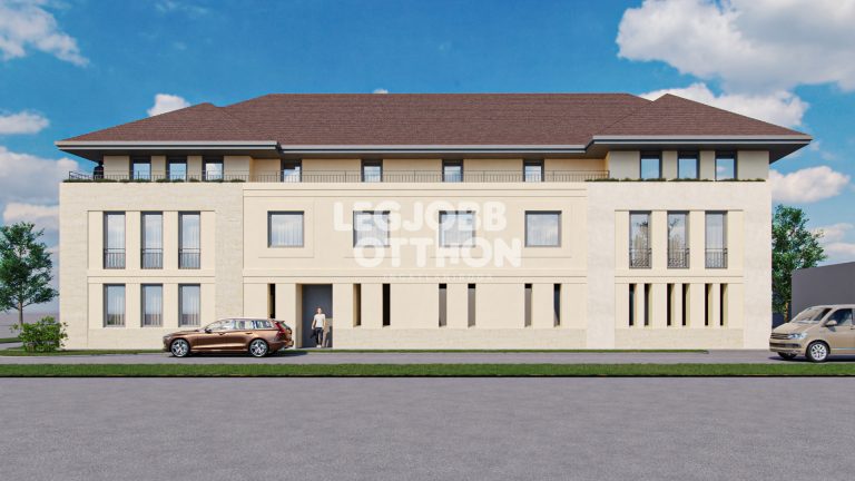 Eladó kiváló elhelyezkedésű 2. emeleti újépítésű teraszos lakás Cegléden (12.)