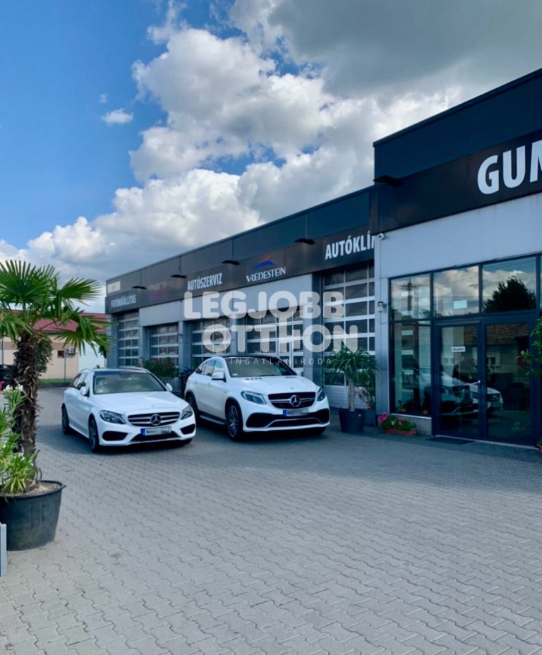 Eladó kiváló adottságokkal rendelkező gumisműhely Cegléden