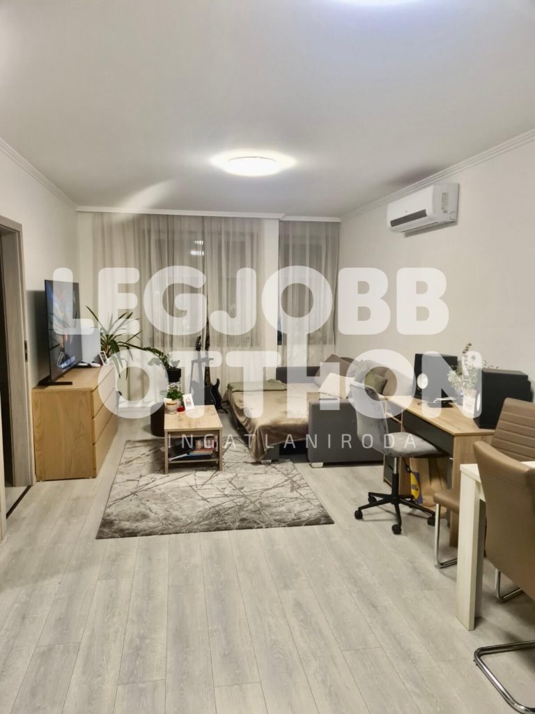 Kiadó 1 szoba + nappalis újépítésű 1. emeleti lakás Cegléden